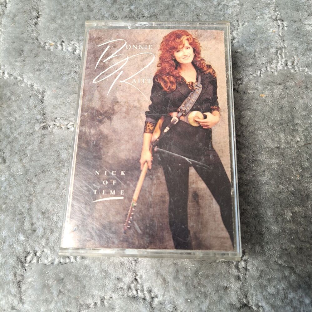 VINTAGE 1989 Bonnie Raitt Nick of Time Audio Cassette TAPE Capitol TESTED/PLAYS